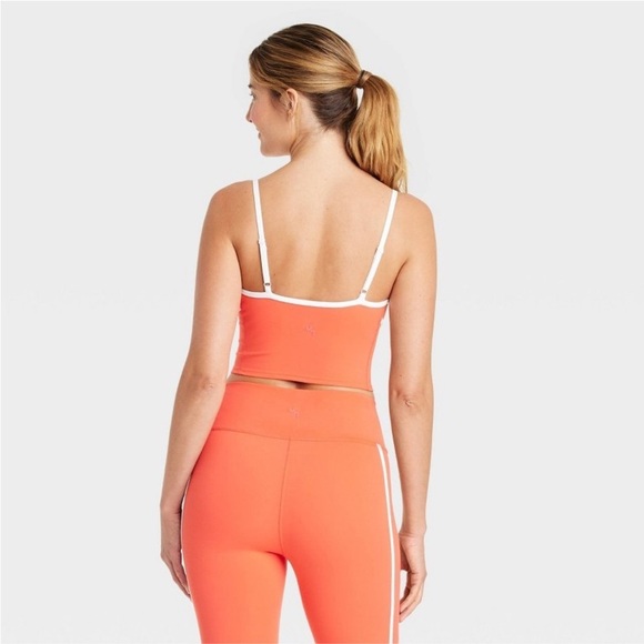 Women's Piped Cropped Support Tank
Top - JoyLab™ Coral Red new - Picture 2 of 6
